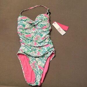NWT Lilly Pulitzer Flamenco One Piece Swimsuit